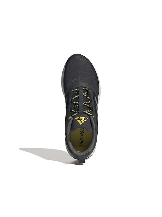 Duramo Protect Sport Shoes Running Carbon / Matte Silver / Beam Yellow