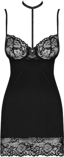 Obsessive Raquelia Σετ Sexy Babydoll Μαύρο