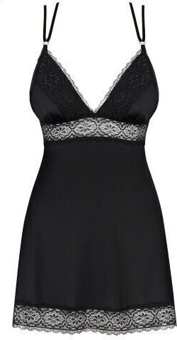 Obsessive Set Sexy Babydoll Black