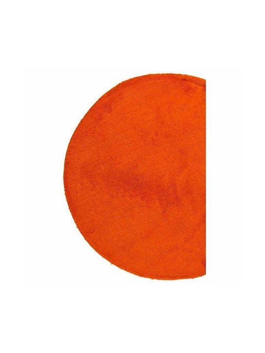 Viokarpet Round Rug Rectangular Orange