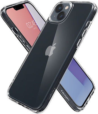 Spigen Ultra Hybrid Back Cover Σιλικόνης Crystal Clear (iPhone 14 Plus)