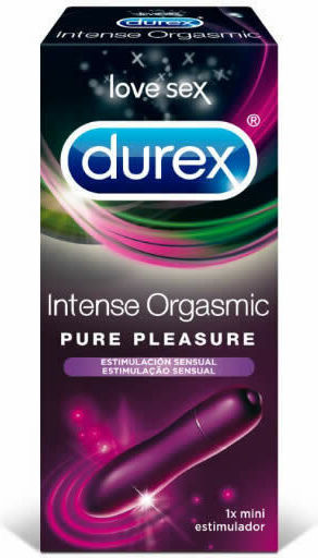 Durex Intense Orgasmic Pure Pleasure Δονητής Bullet 9cm Purple