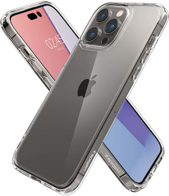 Spigen Ultra Hybrid Back Cover Πλαστικό / Σιλικόνης Crystal Clear (iPhone 14 Pro Max)