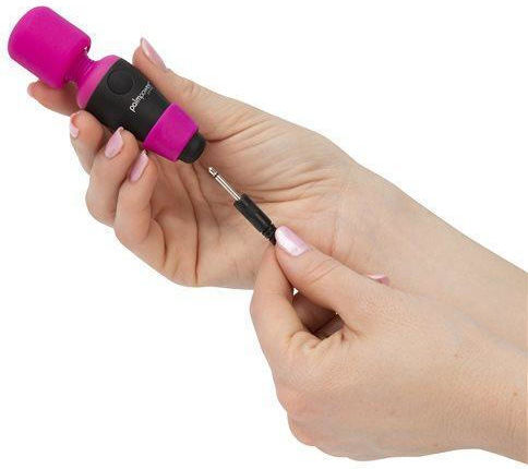 Palm Power Pocket Vibrator Massage 9cm Pink