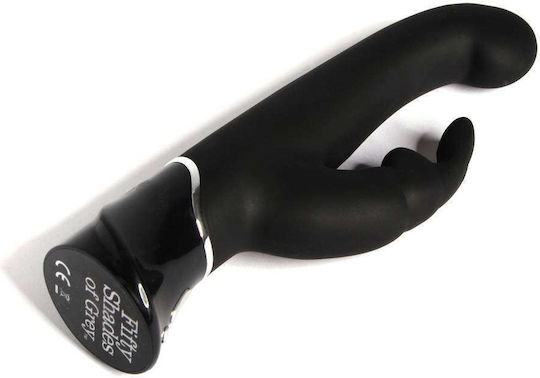 Fifty Shades of Grey Greedy Girl G-Spot Vibrator Rabbit 24cm Black