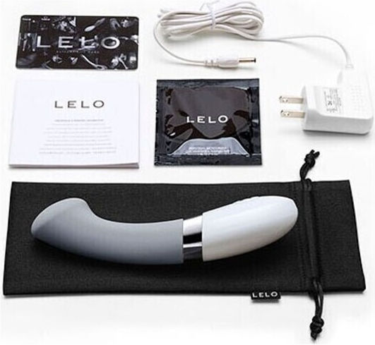 Lelo Gigi 2 Vibrator G-Punkt 16.5cm Cool Gray