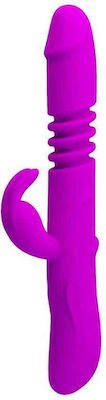 Pretty Love Ward Vibrator Kaninchen 26cm BI-014399 Purple