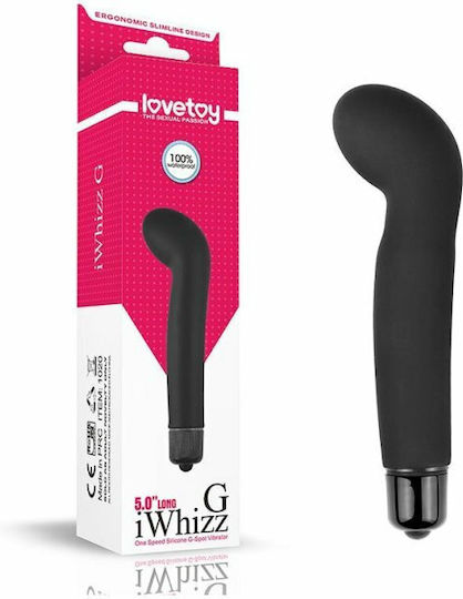 Lovetoy iWhizz G Vibrator G-Spot 12.5cm Negru