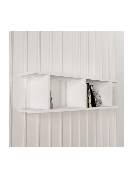 Raft Perete Vera Alb 100x22x28cm