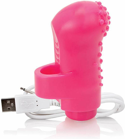 Screaming O Charged Fingo Vooom Mini Vibrator Finger mit Fernbedienung Pink