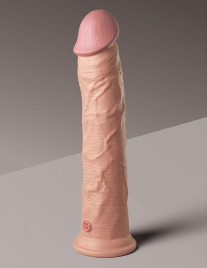 King Cock Dual Density Ρεαλιστικό Dildo με Βεντούζα Nude 28cm