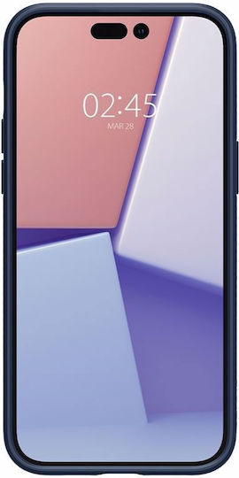 Spigen Liquid Air Задна корица Силикон Тъмносин (iPhone 14 Pro Max)