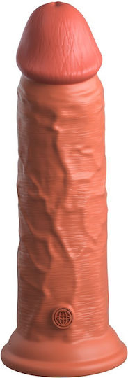 King Cock Dual Density Ρεαλιστικό Dildo με Βεντούζα Tan 20cm