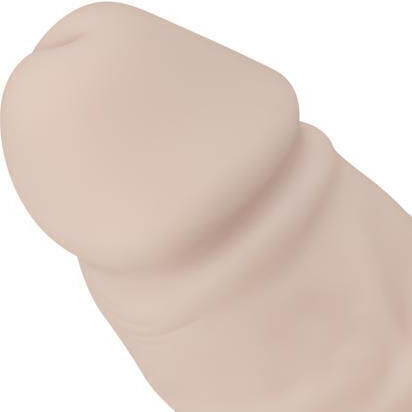 No Parts James Realistic Hollow Dildo Glass Dildo With Suction Cup Flesh 15cm