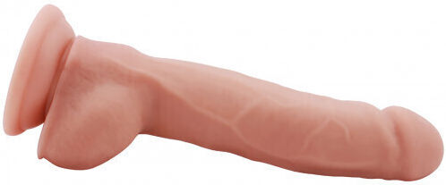 Dream Toys Mr Dixx Dual Density Realistic Dildo with Balls & Suction Cup Ρεαλιστικό Dildo με Όρχεις και Βεντούζα Flesh 23cm