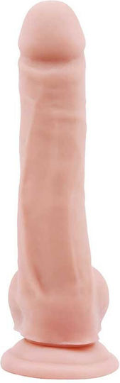 Dream Toys Mr Dixx Dual Density Realistic Dildo with Balls & Suction Cup Ρεαλιστικό Dildo με Όρχεις και Βεντούζα Flesh 23cm