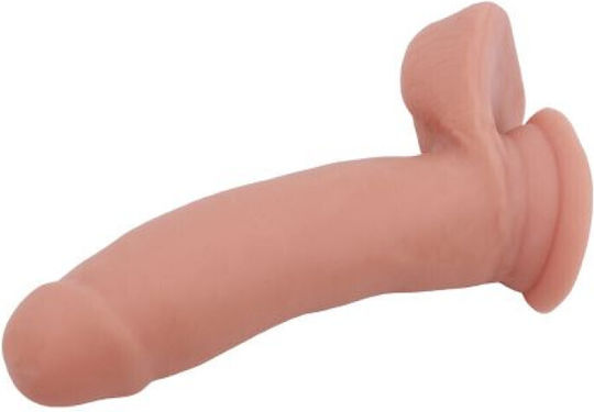 Chisa Novelties Sex Lure Dildo Ρεαλιστικό Dildo με Όρχεις και Βεντούζα Flesh 17.5cm
