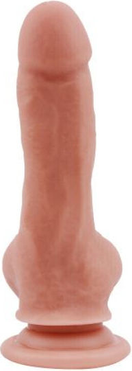 Chisa Novelties Covetous Monster Glass Dildo with Balls and Suction Cup Flesh 20cm