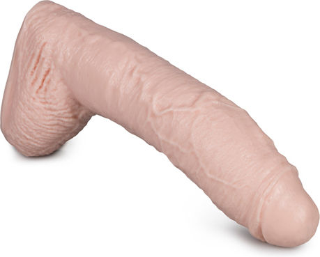Basix Rubber Works Fat Boy Realistisches Dildo mit Hoden Light 25cm