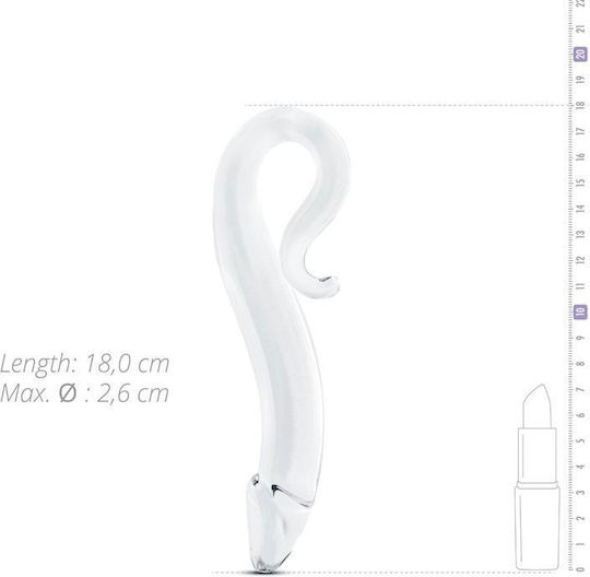 Gildo Glass Dildo No. 14 Glass Dildo Transparent 18cm