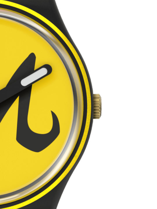 Swatch Dragonball Z Majin Buu Γυναικείο Ρολόι 34mm Μπαταρίας με Καουτσούκ Λουράκι