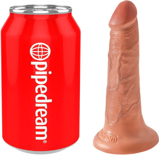 King Cock Realistisches Dildo Mit Saugnapf Tan 13cm