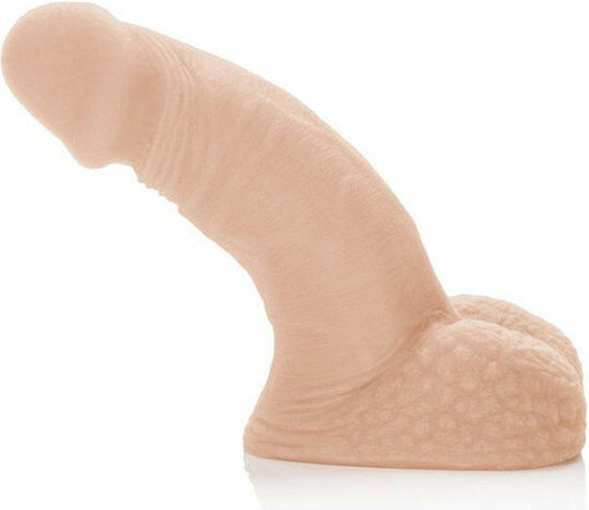 Calexotics Packer Gear Packing Penis Dildo realist cu Scrotum Carne 14.5cm