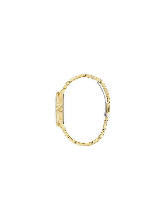 Guess Glitter Burst Crystals Дамски Часовник 38мм Кварцов Златен