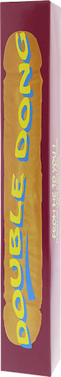 Seven Creations Διπλό Dildo Κόκκινο 32cm