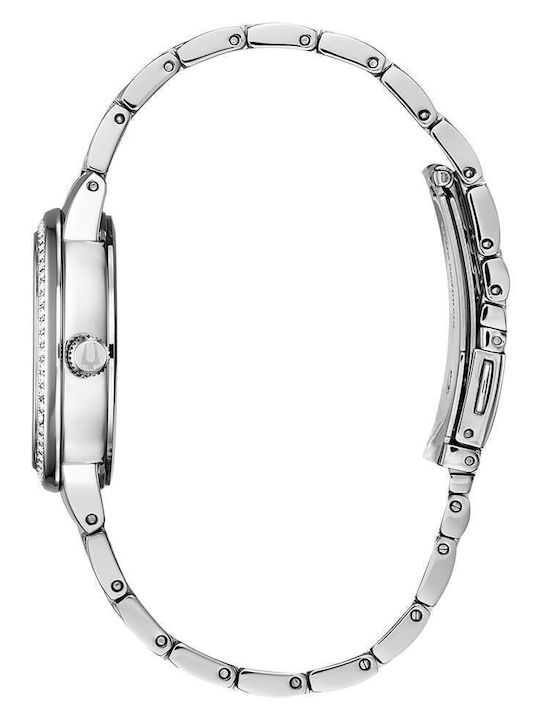 Bulova Phantom Дамски Часовник 33мм Кварцов със Сребристо Стоманено Гривна