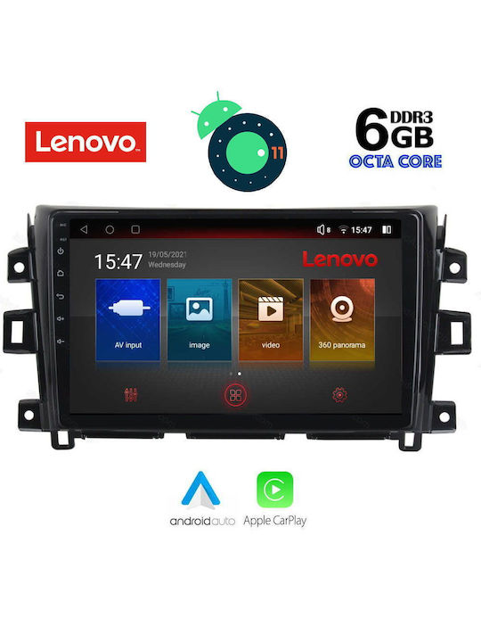 Lenovo Ηχοσύστημα Αυτοκινήτου για Nissan Navara 2016 (Bluetooth/USB/WiFi/GPS) με Οθόνη Αφής 10"