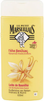 Le Petit Marseillais Baie cremoasă Vanilie (1x650ml) 650ml