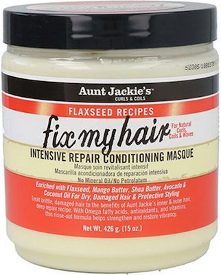 Aunt Jackie' s Flaxseed Fix My Hair Haarmaske für Reparatur 443ml