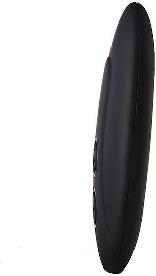Dream Toys Dark Desires Alexandra Anal Plug with Wireless Functionality and Vibration Black 20cm