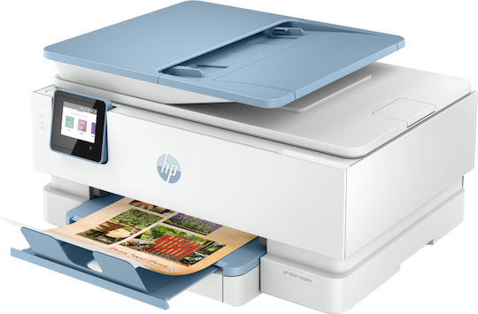 HP ENVY Inspire 7921e All-in-One Έγχρωμο Πολυμηχάνημα Inkjet με WiFi και Mobile Print Surf Blue