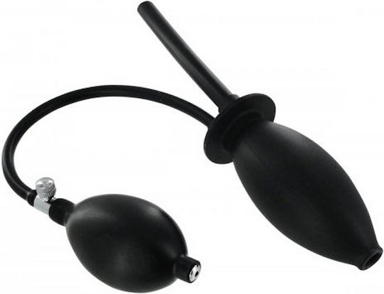 CleanStream Inflatable Enema Plug Analdusche Schwarz