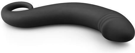Easytoys Anal Dildo Silicone Black 17.5cm