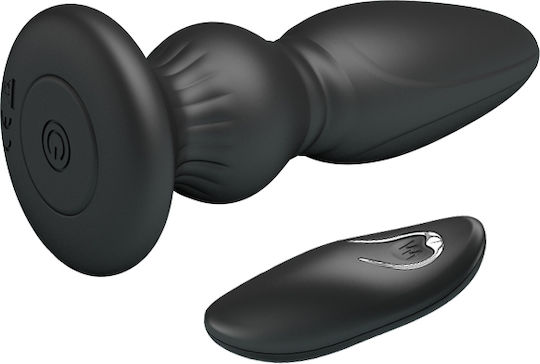 Mr. Play Analvibrator mit kabelloser Funktion Schwarz 12cm