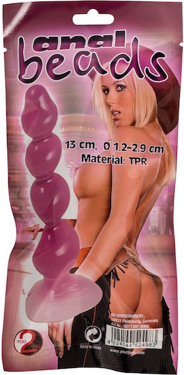 You2Toys Πρωκτικές Μπίλιες Pink 13cm