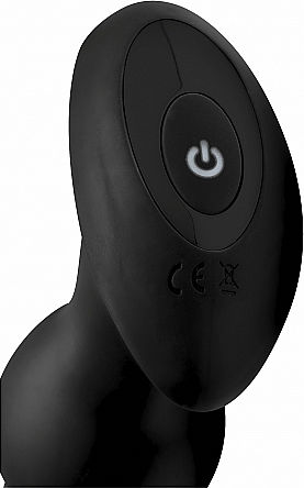 XR Anal Plug mit kabelloser Funktion und Vibration Schwarz