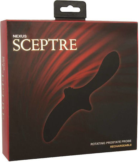 Nexus Rotating Prostate Sceptre Probe Vibrator Anal Black