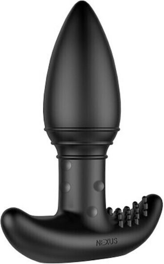 Nexus B-Stroker Vibrating Butt Plug Πρωκτική Σφήνα με Δυνατότητα Ασύρματης Λειτουργίας και Δόνηση Black