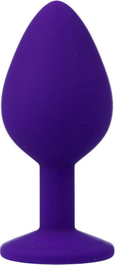Intense Shelki M Plug Anal Dop Anal Mediu Violet 3.5cm