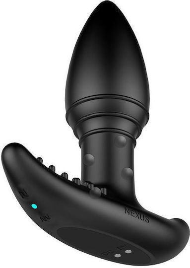 Nexus B-Stroker Vibrating Butt Plug Πρωκτική Σφήνα με Δυνατότητα Ασύρματης Λειτουργίας και Δόνηση Black