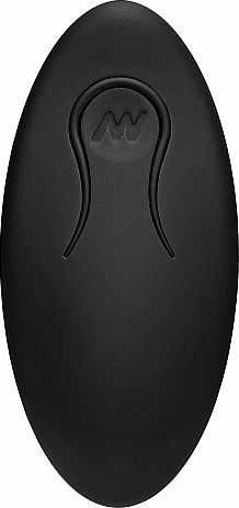 Doc Johnson A Play Rimmer Experienced Analvibrator mit kabelloser Funktion Black 14.6cm