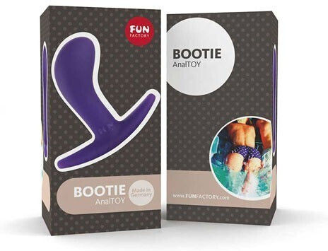 Fun Factory Bootie Butt Plug Small Πρωκτική Σφήνα Small Small Μωβ 7.5cm