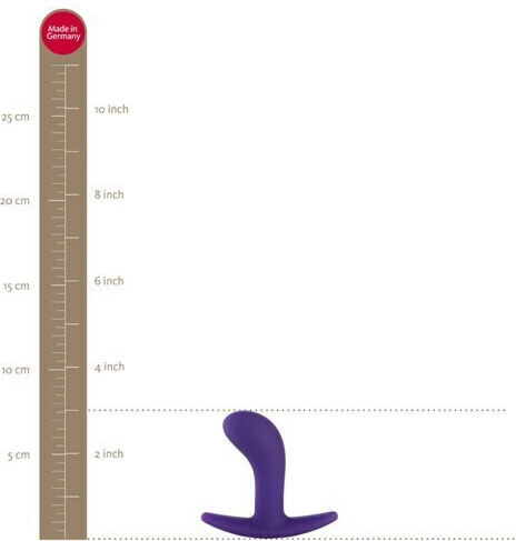 Fun Factory Bootie Butt Plug Small Πρωκτική Σφήνα Small Small Μωβ 7.5cm