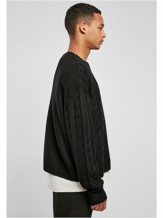 Пуловер с дълъг ръкав Black
