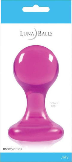 Ns Novelties Luna Balls Large Anal Plug Groß Pink