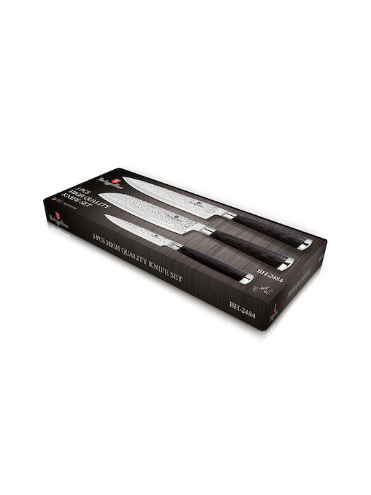 Berlinger Haus Primal Gloss Collection Knife Set from Stainless Steel 3pcs